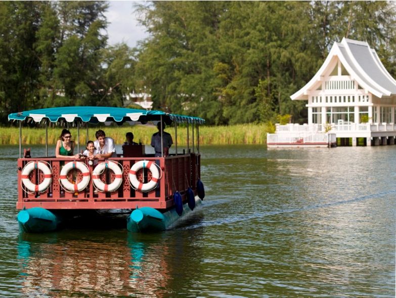 The Laguna Phuket inter-resort ferry. The Laguna Phuket inter-resort ferry.