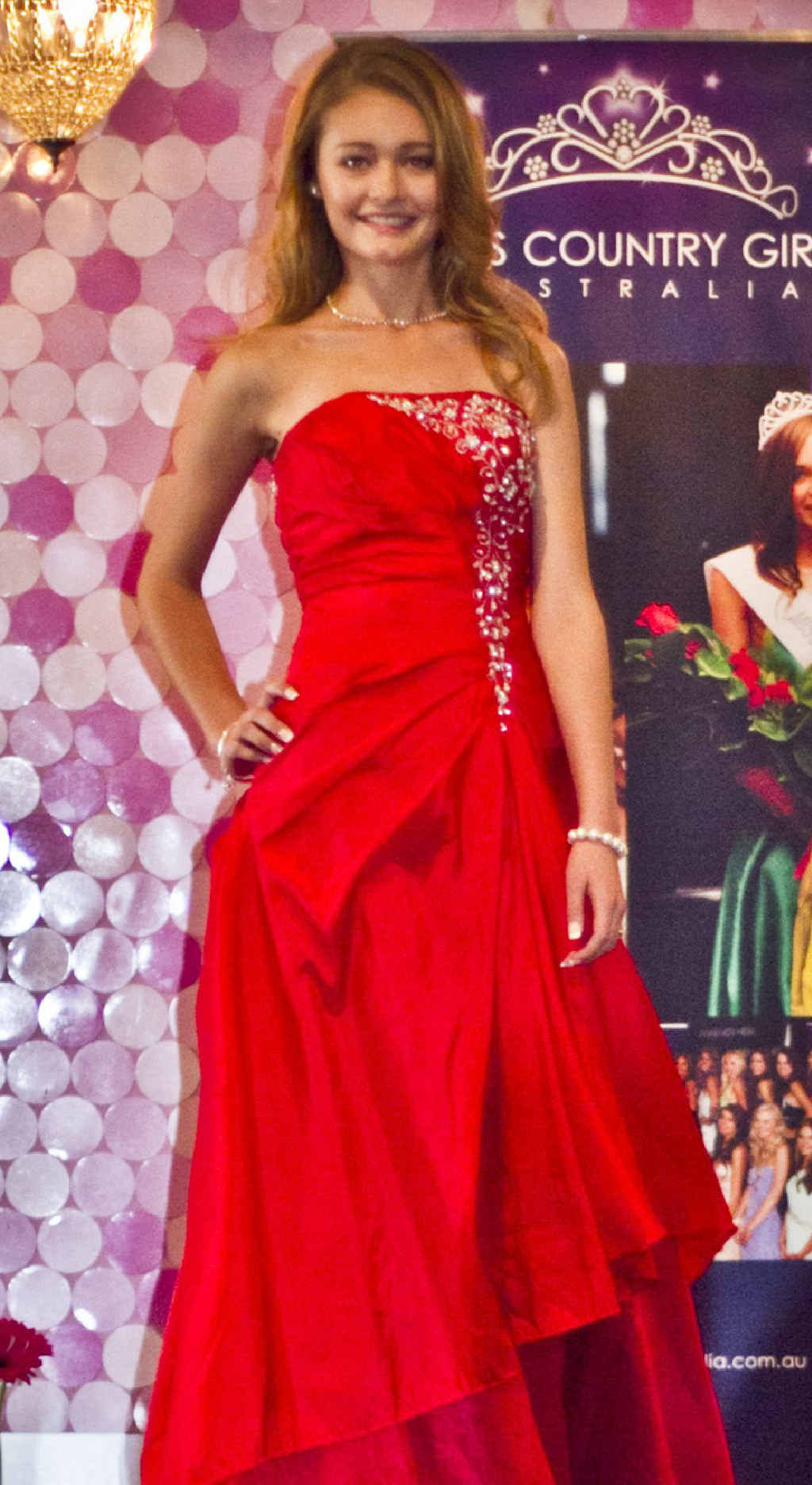 Warwick representative Jessica Seary was awarded third in the national finals of the Miss Country Girl model quest.