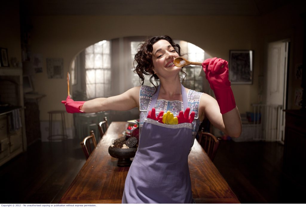 Laura Michelle Kelly in a scene from the movie Goddess. Laura Michelle Kelly in a scene from the movie Goddess.