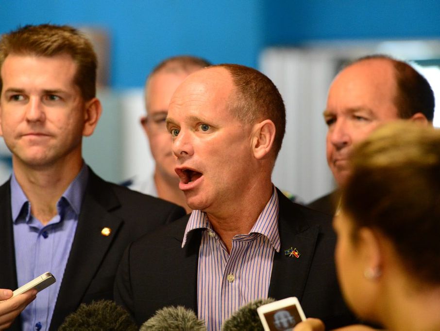 Campbell Newman at the PCYC in Rockhampton announcing a boot camp program. Photo Sharyn O'Neill / The Morning Bulletin Campbell Newman at the PCYC in Rockhampton announcing a boot camp program. Photo Sharyn O'Neill / The Morning Bulletin