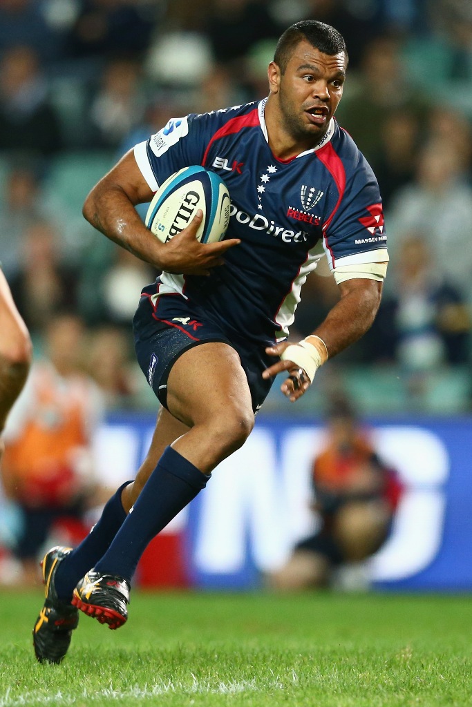 Kurtley Beale of the Rebels runs the ball during the round three Super Rugby match between the Waratahs and the Rebels at Allianz Stadium on March 1, 2013 in Sydney, Australia. Kurtley Beale of the Rebels runs the ball during the round three Super Rugby match between the Waratahs and the Rebels at Allianz Stadium on March 1, 2013 in Sydney, Australia.