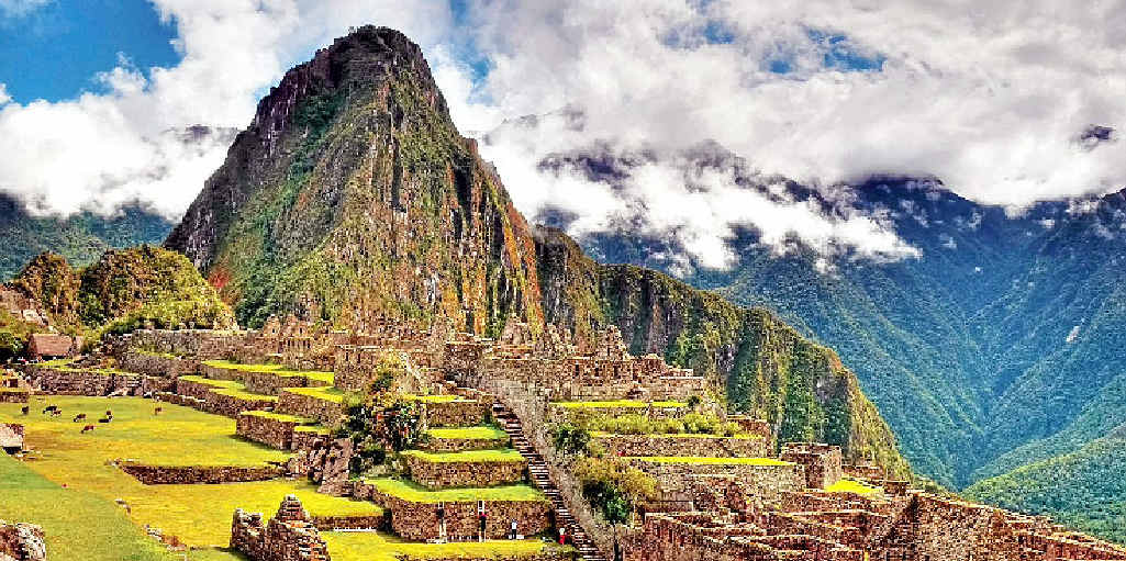 The splendour of Machu Picchu. The splendour of Machu Picchu.
