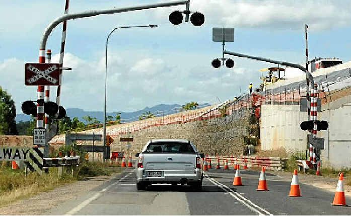 DANGER SPOT: The Rungoo overpass in Cardwell when it was under construction, it has since opened. DANGER SPOT: The Rungoo overpass in Cardwell when it was under construction, it has since opened.