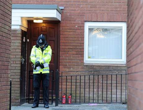 A police officer guards the house in Atherton where Jade Anderson was found dead. A police officer guards the house in Atherton where Jade Anderson was found dead.