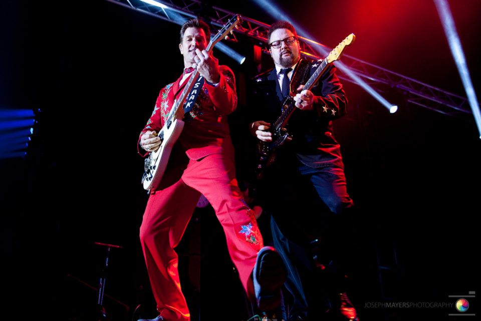 Chris Isaak at Byron Bay Bluesfest last night. This picture by Joseph Mayer Photography via the Bluesfest Facebook page. Chris Isaak at Byron Bay Bluesfest last night. This picture by Joseph Mayer Photography via the Bluesfest Facebook page.