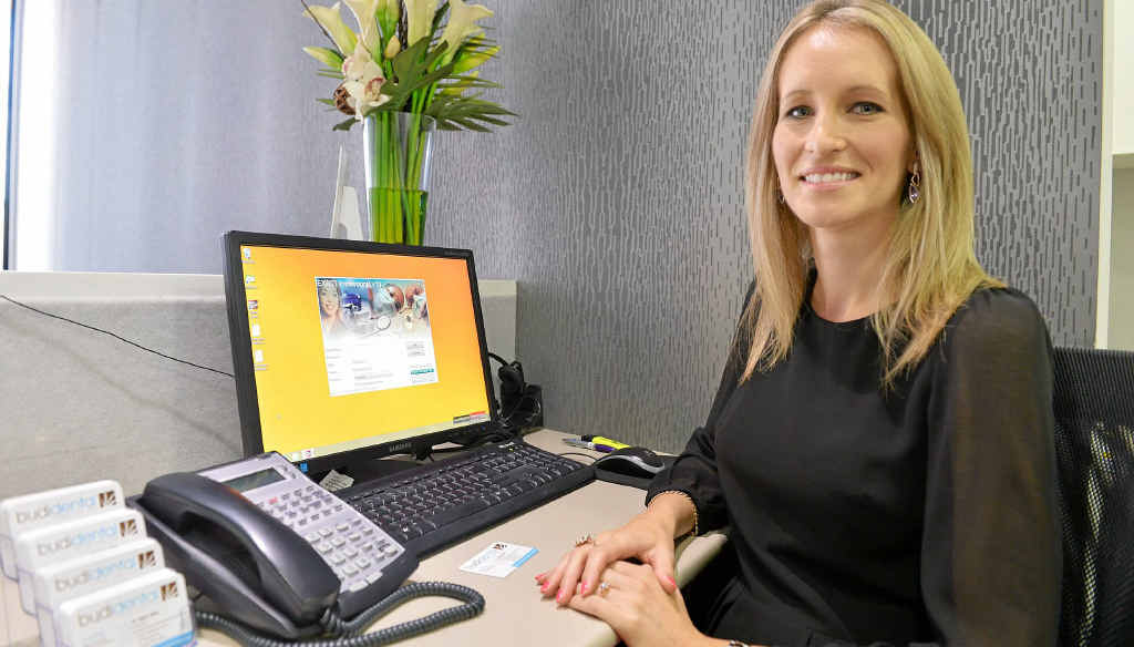 NEW TREND: Budi Dental practice manager Kacey Muttock says online bookings are popular. NEW TREND: Budi Dental practice manager Kacey Muttock says online bookings are popular.