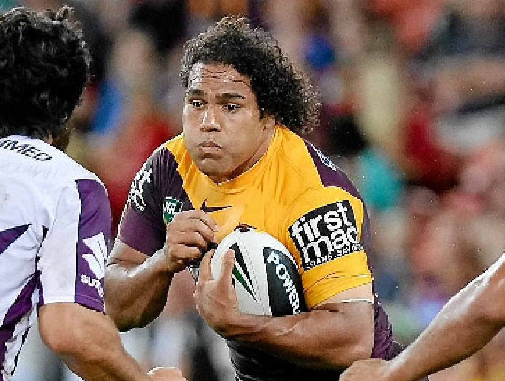 GLASS HALF FULL: Broncos captain Sam Thaiday. GLASS HALF FULL: Broncos captain Sam Thaiday.
