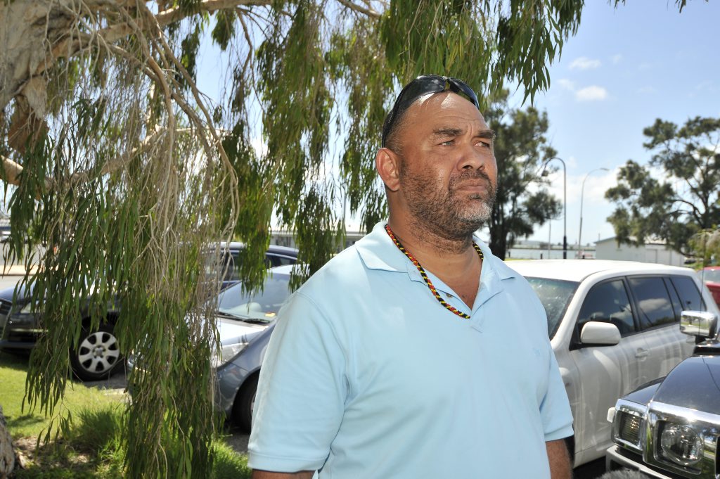 Gladstone Alliance spokesman Michael O'Shane calls for more opportunities for indigenous workers on Curtis Island. Gladstone Alliance spokesman Michael O'Shane calls for more opportunities for indigenous workers on Curtis Island.
