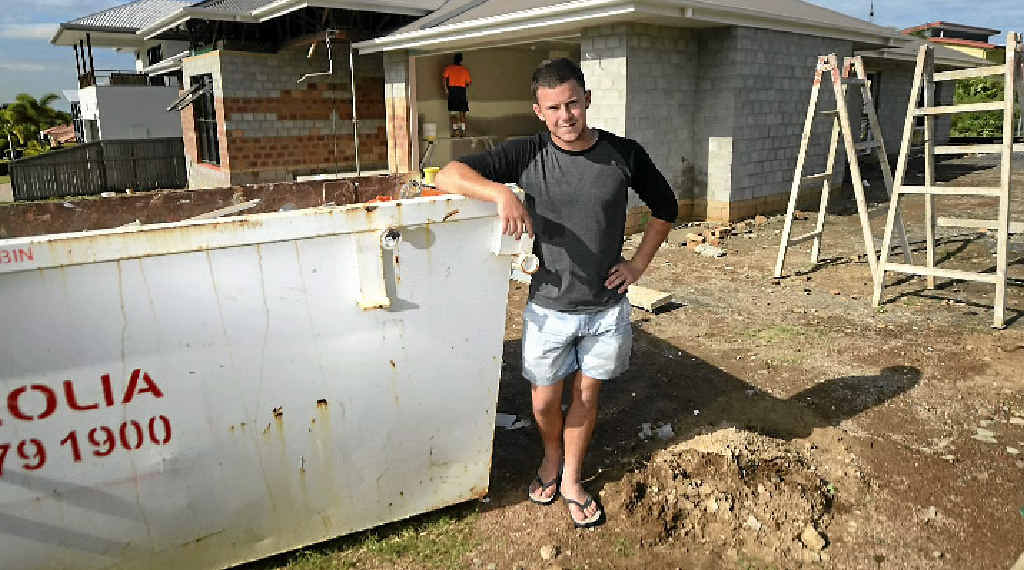 Apprentice bricklayer Jack Goodman-Jones was the only person who could perform CPR after a workmate had a heart attack on a job site in Tannum Sands. Apprentice bricklayer Jack Goodman-Jones was the only person who could perform CPR after a workmate had a heart attack on a job site in Tannum Sands.