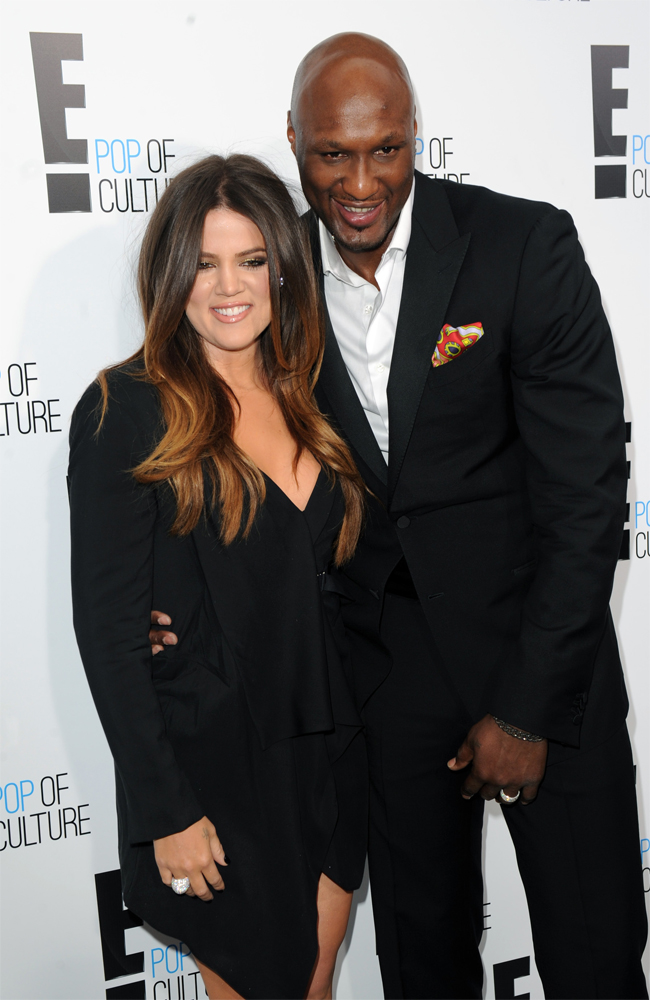Khloe Kardashian and Lamar Odom Khloe Kardashian and Lamar Odom