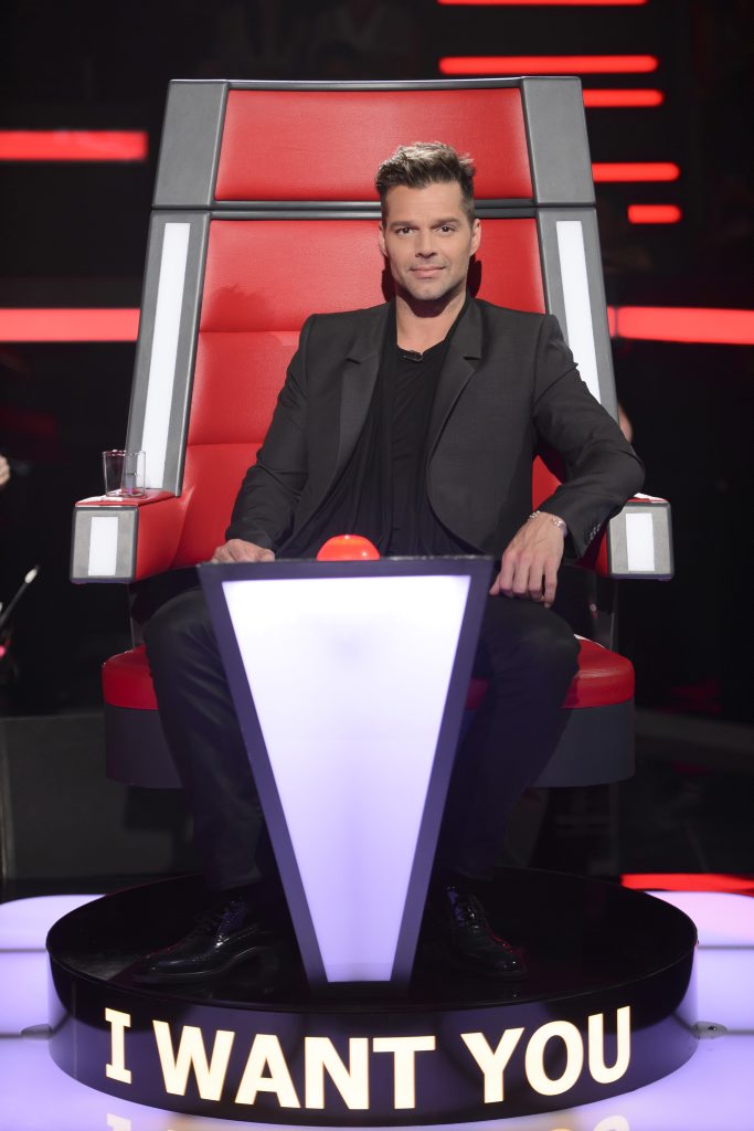 Ricky Martin stars on the TV series The Voice Australia. Ricky Martin stars on the TV series The Voice Australia.