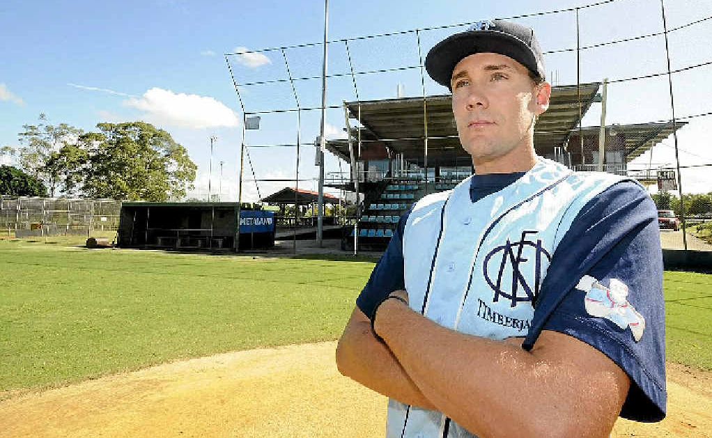 HOPES HIGH: Andrew Carrall coach of the FNC baseball side taking part in the under 23 state titles. HOPES HIGH: Andrew Carrall coach of the FNC baseball side taking part in the under 23 state titles.