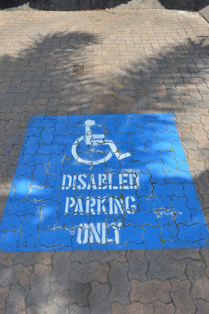 The page aims to stamp out people parking in disability parking spaces without a permit. The page aims to stamp out people parking in disability parking spaces without a permit.