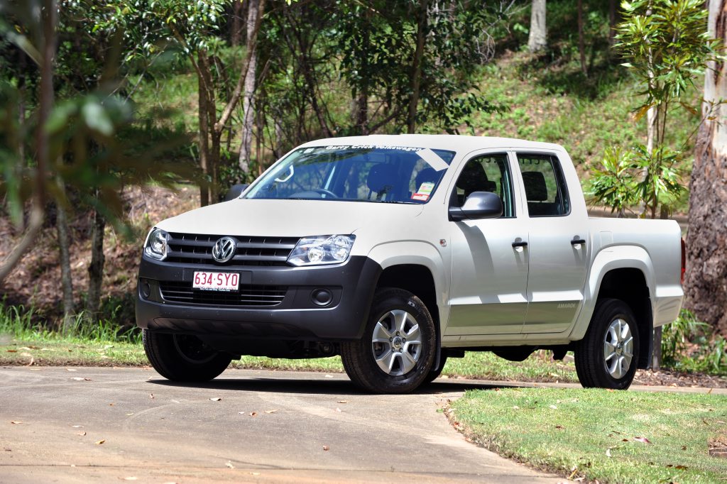 The Volkswagen Amarok. The Volkswagen Amarok.
