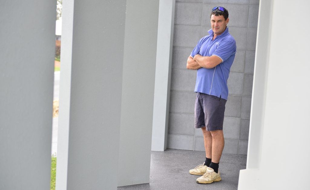 Local builder Steve Allen. Local builder Steve Allen.