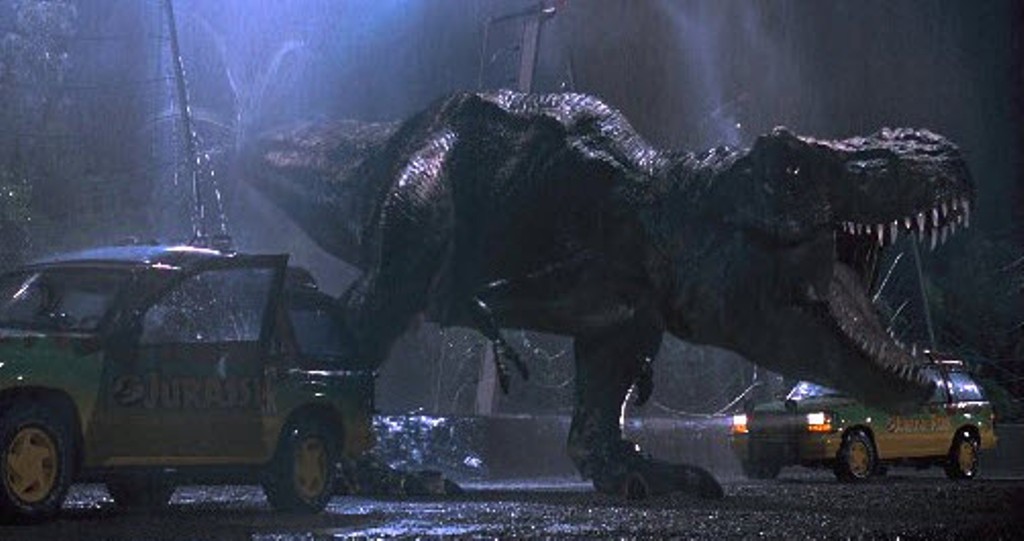 A scene from the movie Jurassic Park, which is being re-released in 3D. A scene from the movie Jurassic Park, which is being re-released in 3D.