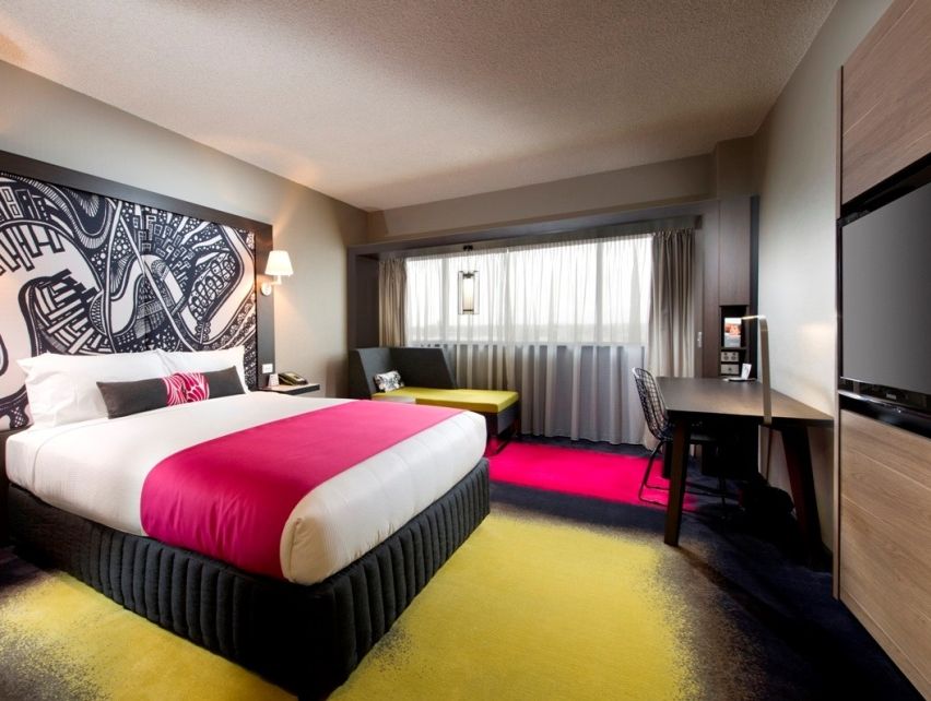 The new-look rooms at Mercure Brisbane. The new-look rooms at Mercure Brisbane.