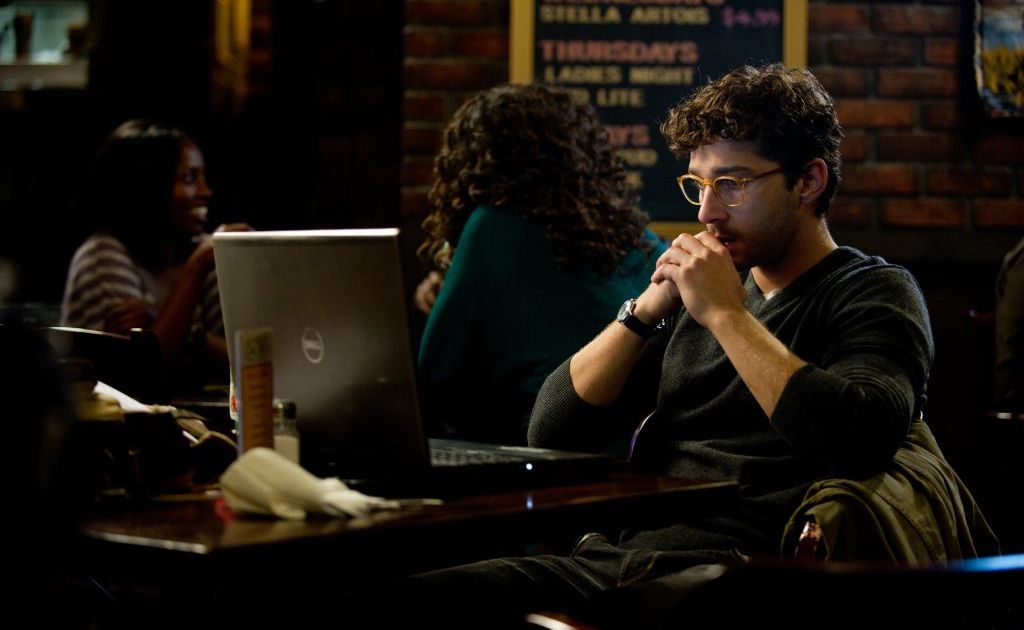 Shia LaBeouf in a scene from the movie The Company You Keep. Shia LaBeouf in a scene from the movie The Company You Keep.