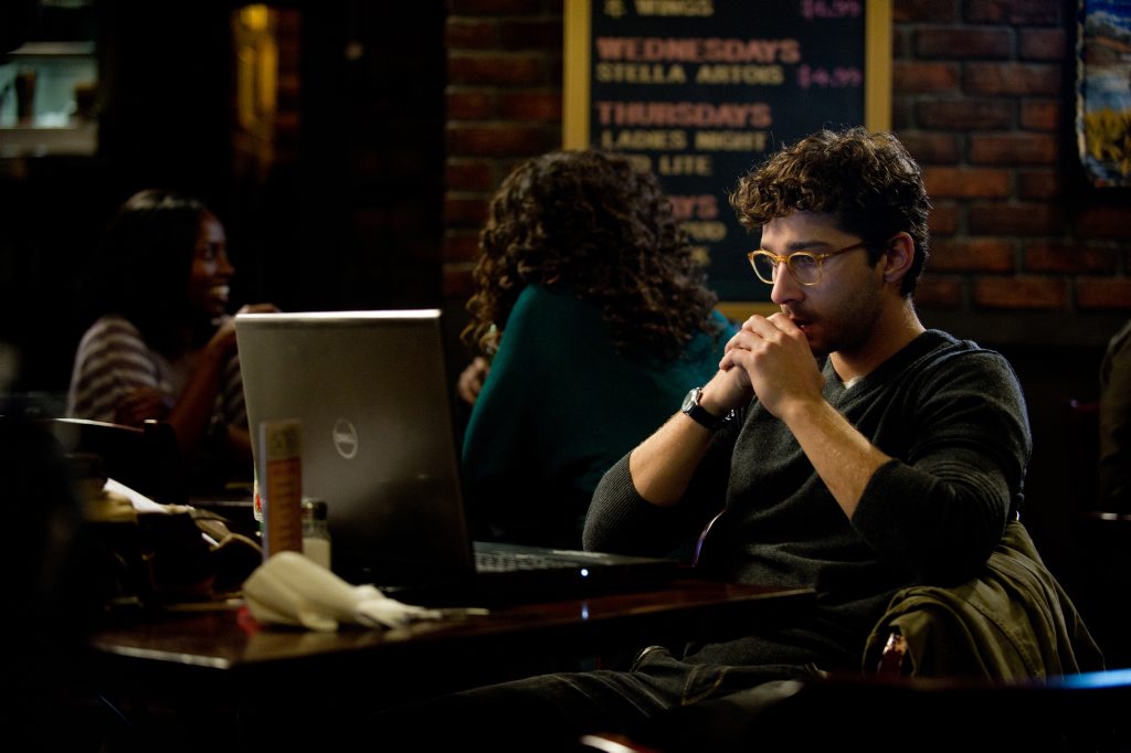 Shia LaBeouf in a scene from the movie The Company You Keep. Shia LaBeouf in a scene from the movie The Company You Keep.