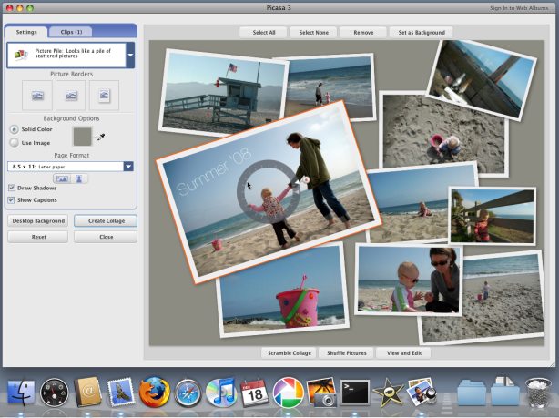Google's Picasa is one of the easiest-to-use image editing programs around. Google's Picasa is one of the easiest-to-use image editing programs around.