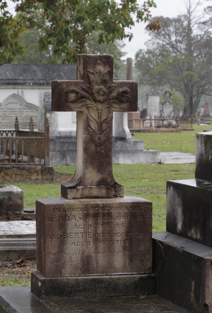 The sad story of 7 year old Ada was shared during the tour at the Maryborough Cemetery. Photo: Robyne Cuerel / Fraser Coast Chronicle The sad story of 7 year old Ada was shared during the tour at the Maryborough Cemetery. Photo: Robyne Cuerel / Fraser Coast Chronicle