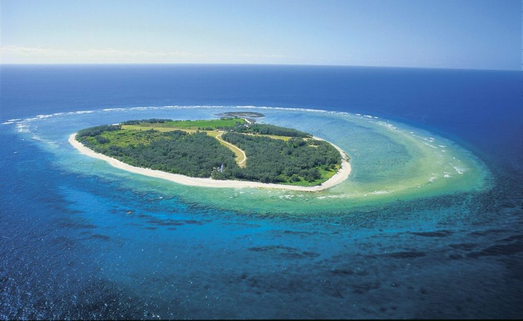 Lady Elliot Island, on the Great Barrier Reef. Lady Elliot Island, on the Great Barrier Reef.