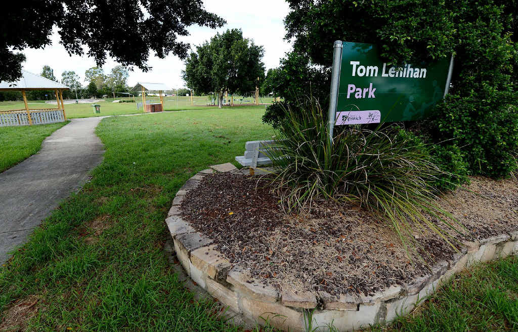CRIME SCENE: A man has been charged with attempted murder after an incident at Tom Lenihan Park, Rosewood. CRIME SCENE: A man has been charged with attempted murder after an incident at Tom Lenihan Park, Rosewood.