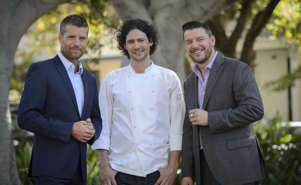 From left, My Kitchen Rules judges Pete Evans, Colin Fassnidge and Manu Feildel. From left, My Kitchen Rules judges Pete Evans, Colin Fassnidge and Manu Feildel.