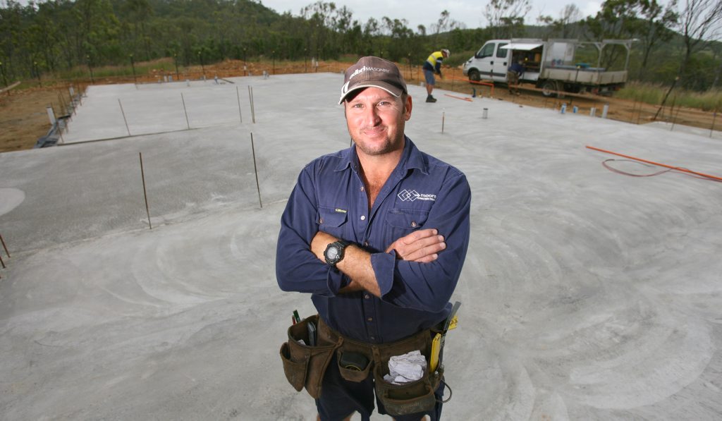 Builder Darren Moore said the CQ building market is a tough game for many in the industry. Builder Darren Moore said the CQ building market is a tough game for many in the industry.