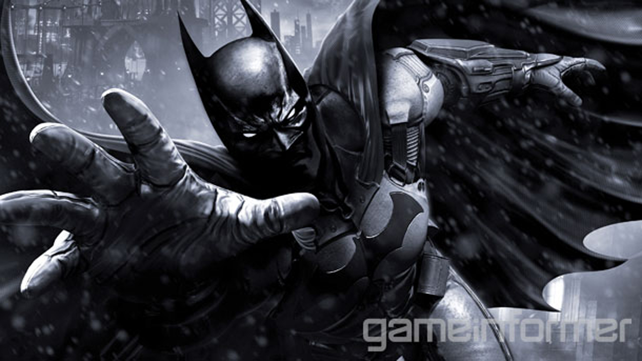 Cover of May edition of Gameinformer announcing video game Batman: Arkham Origins. Cover of May edition of Gameinformer announcing video game Batman: Arkham Origins.