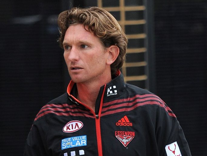 Essendon Coach James Hird. Essendon Coach James Hird.