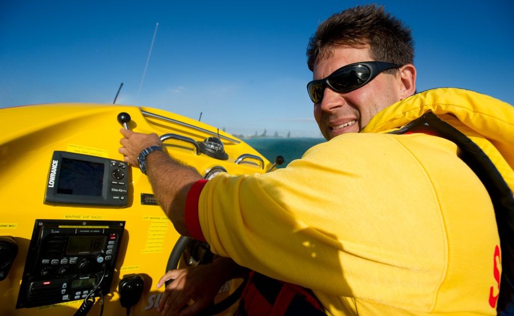 Ballina Jet Boat skipper Mark Puglisi Ballina Jet Boat skipper Mark Puglisi