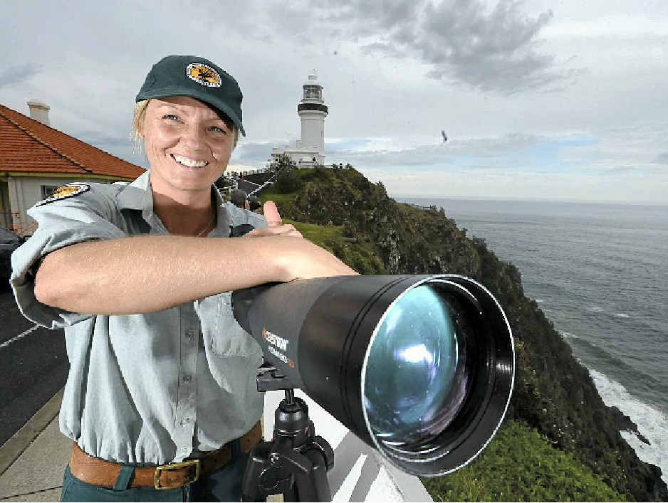 GOAT WATCH: Lee Middleton, a Discovery Ranger with the National Parks and Wildlife Service NSW, keeping an eye on the stranded goat at the Byron Bay Lighthouse and, inset, story published in The Northern Star on July 31, 2003. GOAT WATCH: Lee Middleton, a Discovery Ranger with the National Parks and Wildlife Service NSW, keeping an eye on the stranded goat at the Byron Bay Lighthouse and, inset, story published in The Northern Star on July 31, 2003.