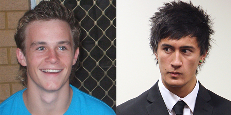 Jesse Howe (left) and Aaron Gourlay (right). Photos / APN Jesse Howe (left) and Aaron Gourlay (right). Photos / APN