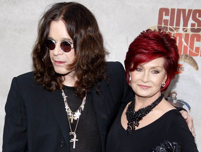 Sharon and Ozzy Osbourne