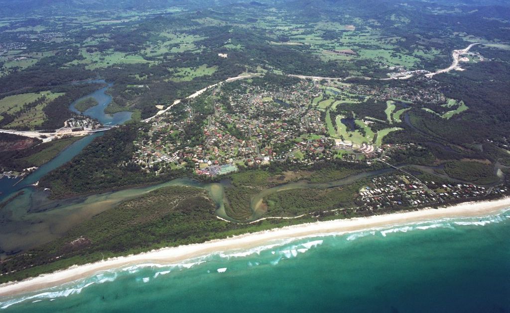 An aerial view of Ocean Shores An aerial view of Ocean Shores