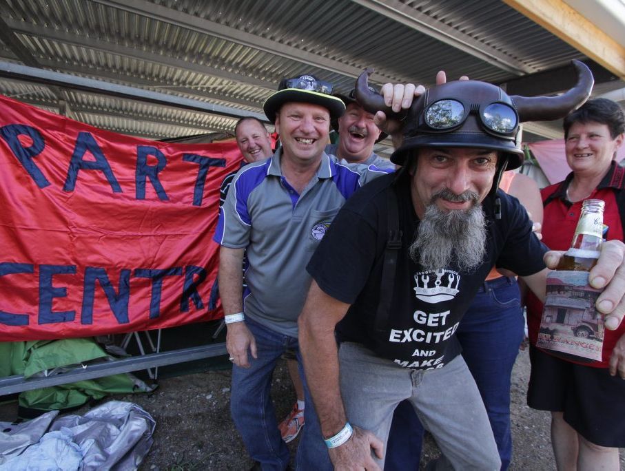 Party Central is a camp site bar for those in the know