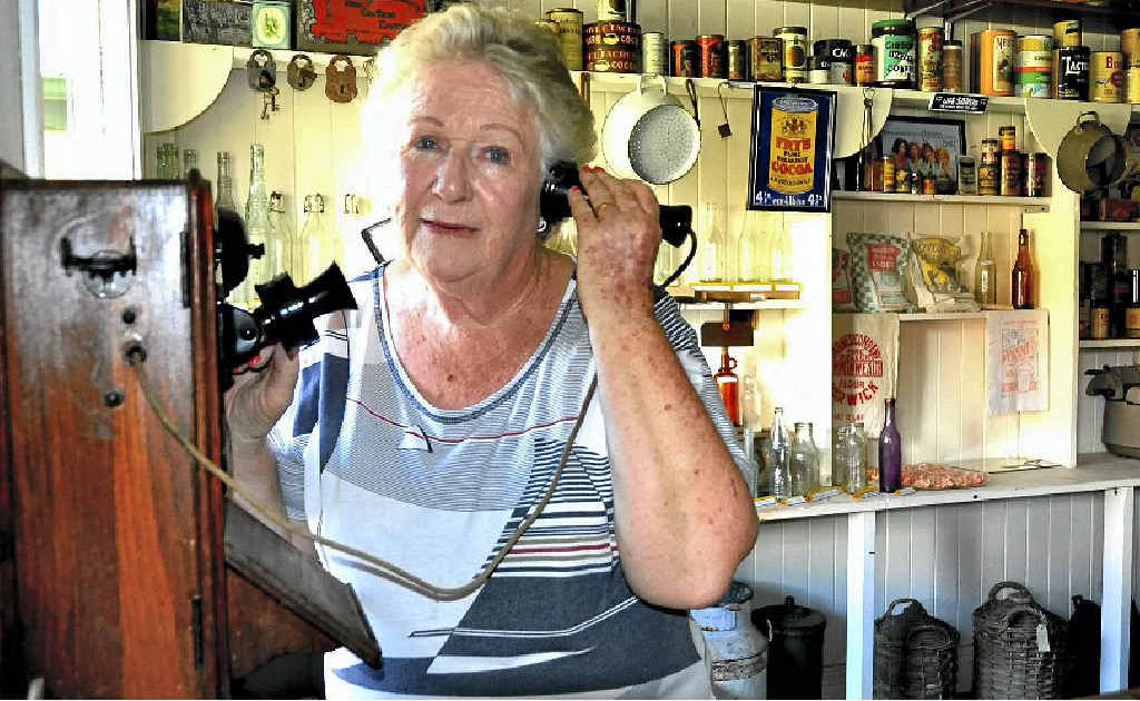 Elva Sinclair is excited about the historical open day. Elva Sinclair is excited about the historical open day.