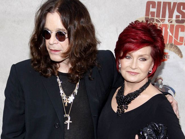 Ozzy and Sharon Osbourne.