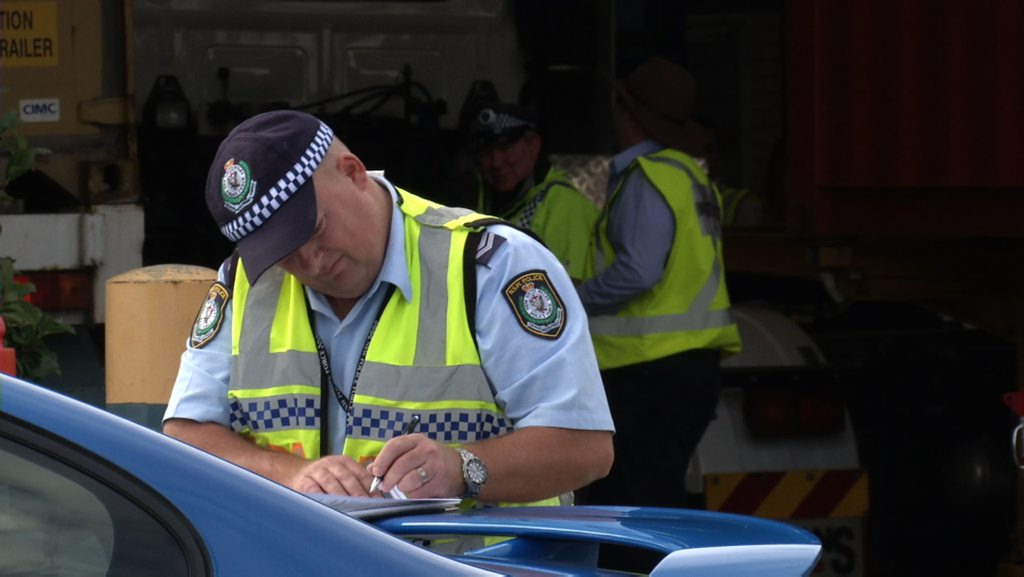 Police complete checks on trucks as a part of operation steel 3 on Tuesday. 150 vehicles were defected. Photo Contributed Police complete checks on trucks as a part of operation steel 3 on Tuesday. 150 vehicles were defected. Photo Contributed