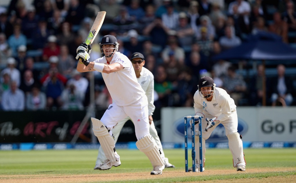 Kevin Pietersen, seen batting here against New Zealand - the team he believes will win the upcoming World Cup - led Stars assistant coach Trent Woodhill to label him Kevin Pietersen, seen batting here against New Zealand - the team he believes will win the upcoming World Cup - led Stars assistant coach Trent Woodhill to label him