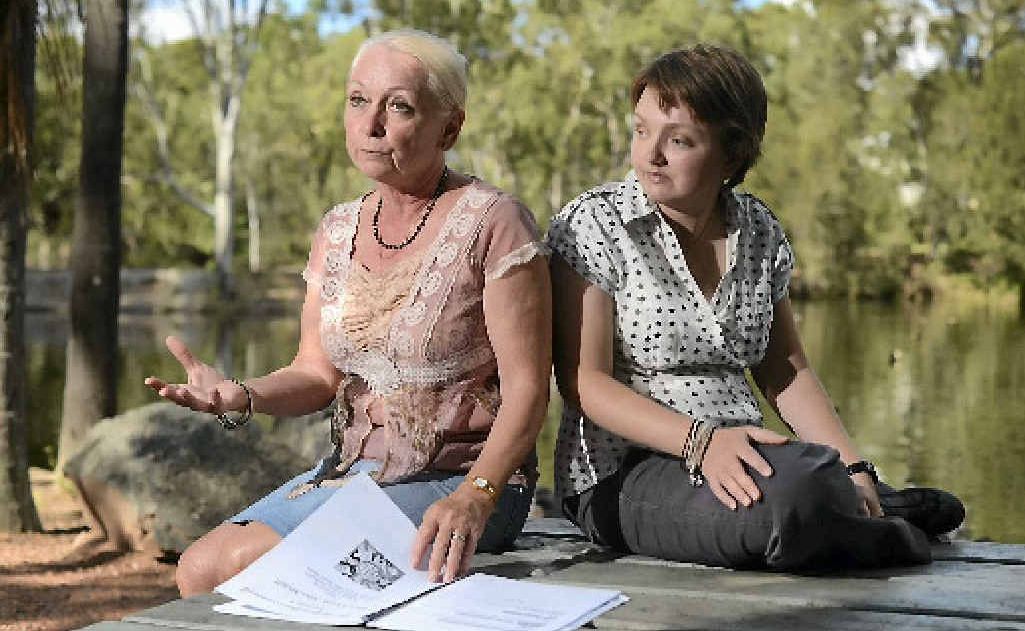Joyce Mullemeister and her daughter Charmaine Mullemeister, who suffers from damage to her frontal lobe after an accident. Joyce Mullemeister and her daughter Charmaine Mullemeister, who suffers from damage to her frontal lobe after an accident.