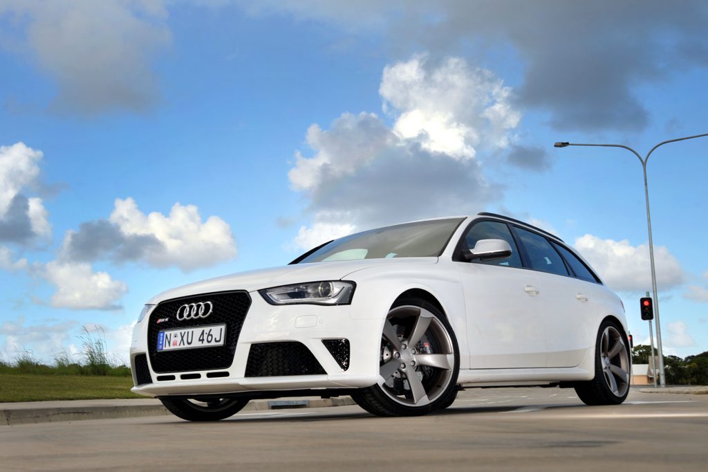 The breathtaking Audi RS4 Avant. The breathtaking Audi RS4 Avant.