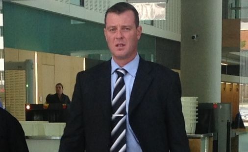Scott Peter Jones leaves court on a suspended jail sentence in 2013 for sending more than 20,000 text messages to a former girlfriend, also in the police force. Scott Peter Jones leaves court on a suspended jail sentence in 2013 for sending more than 20,000 text messages to a former girlfriend, also in the police force.