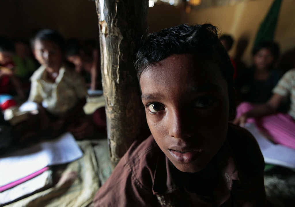 BRIGHTER FUTURE: Refugee children will benefit from Simon Doble’s bright ideas. BRIGHTER FUTURE: Refugee children will benefit from Simon Doble’s bright ideas.