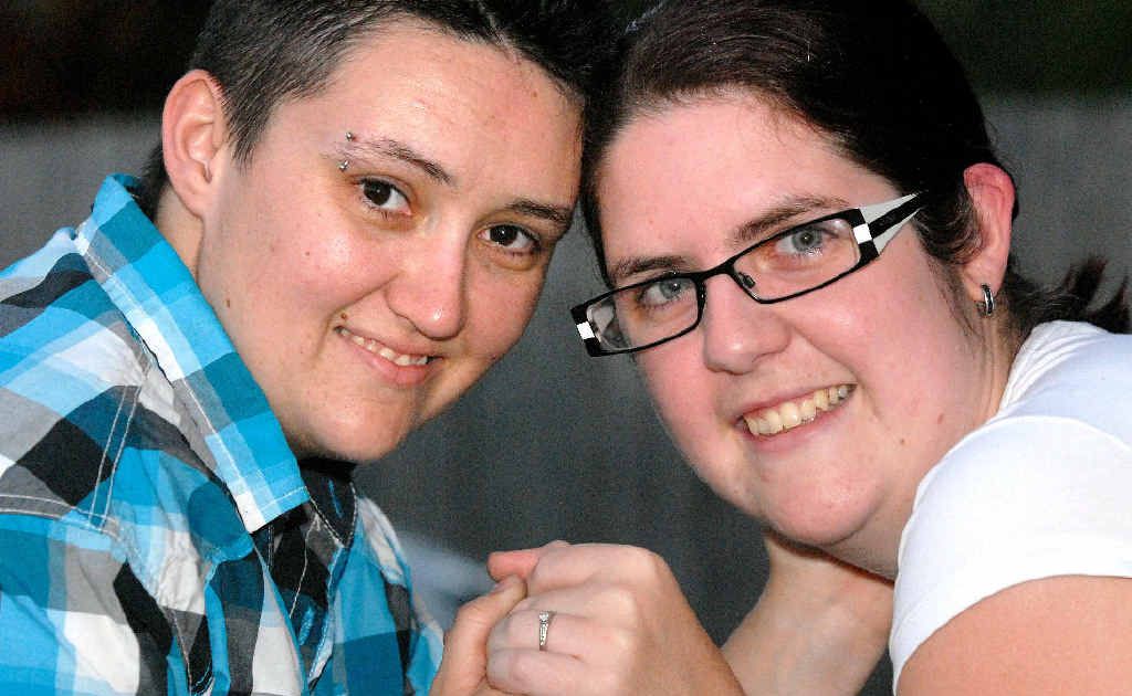 Mackay residents Krystan Bird and Jess Morrison will travel to New Zealand in March to marry one another. Mackay residents Krystan Bird and Jess Morrison will travel to New Zealand in March to marry one another.