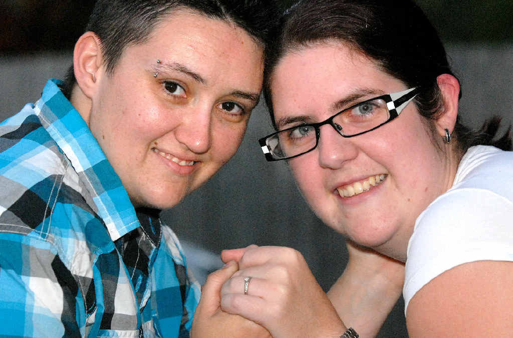 Mackay residents Krystan Bird and Jess Morrison will travel to New Zealand in March to marry one another. Mackay residents Krystan Bird and Jess Morrison will travel to New Zealand in March to marry one another.