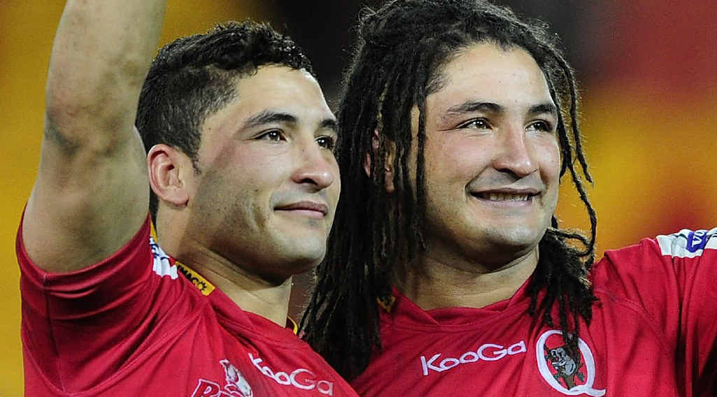 Saia and Anthony Faingaa. Saia and Anthony Faingaa.
