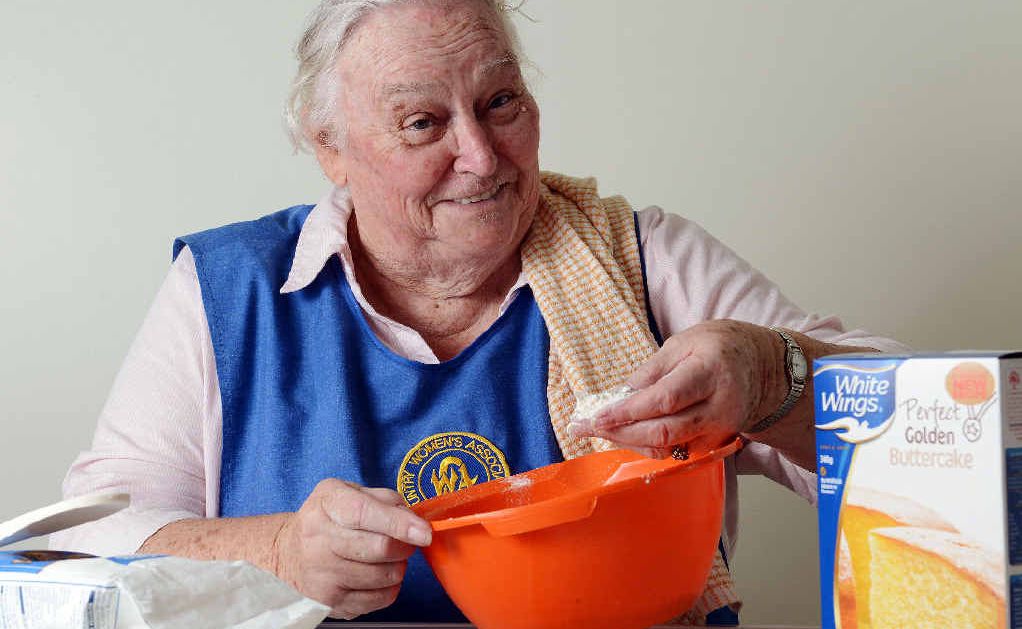NOT ON YOUR NELLY: Branch President of the Lismore CWA, Jan Clifford of Goonellabah, cooking up a storm. NOT ON YOUR NELLY: Branch President of the Lismore CWA, Jan Clifford of Goonellabah, cooking up a storm.
