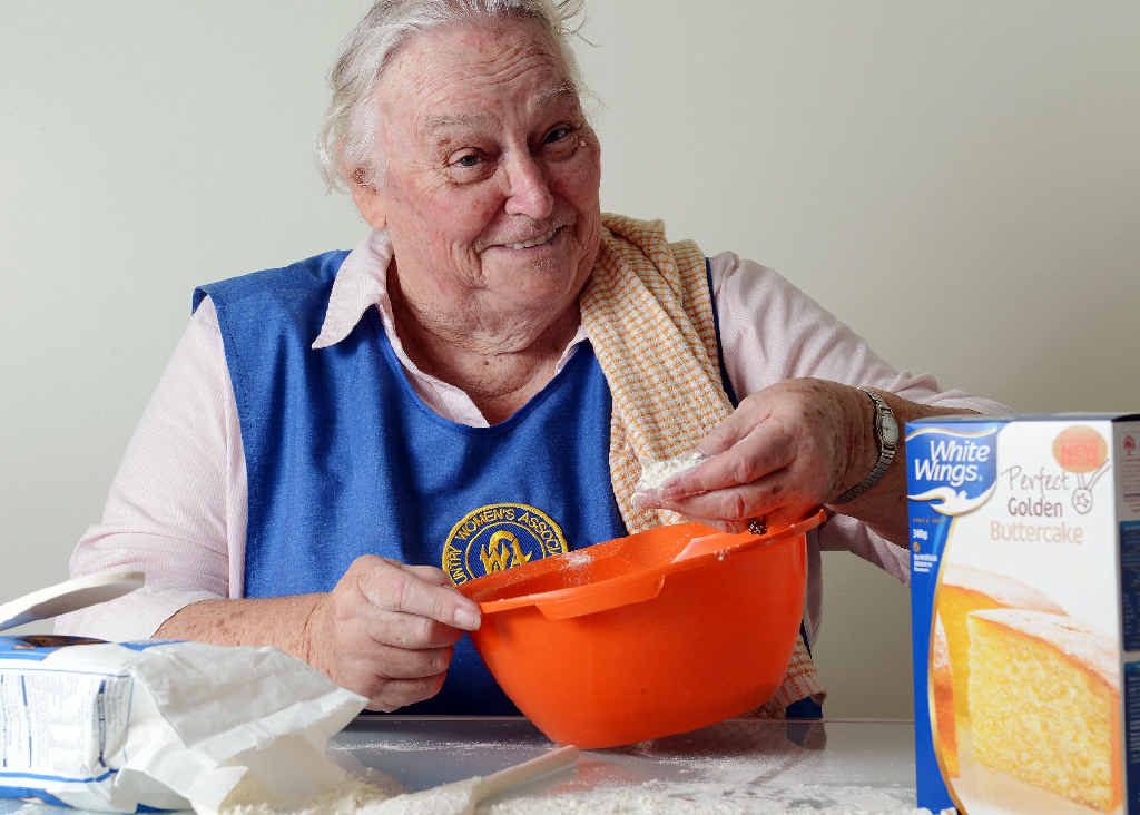 NOT ON YOUR NELLY: Branch President of the Lismore CWA, Jan Clifford of Goonellabah, cooking up a storm. NOT ON YOUR NELLY: Branch President of the Lismore CWA, Jan Clifford of Goonellabah, cooking up a storm.